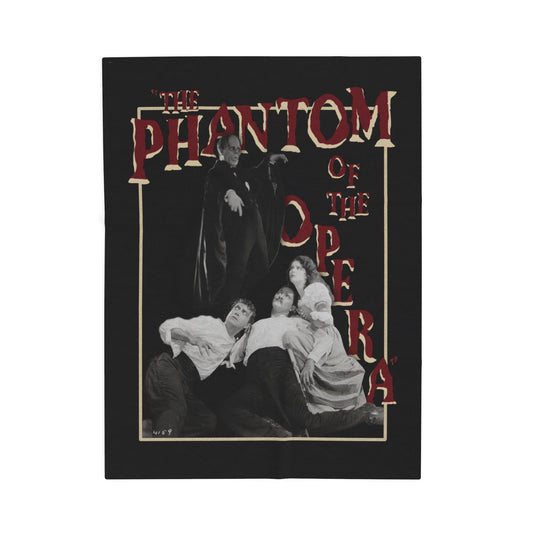 Phantom of the Opera Blanket | - Vintage Horror Movie Poster