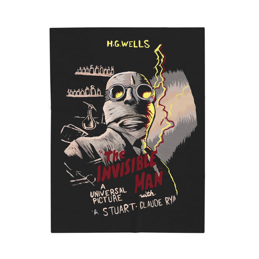 Invisible Man Blanket | Horror Movie Home Decor