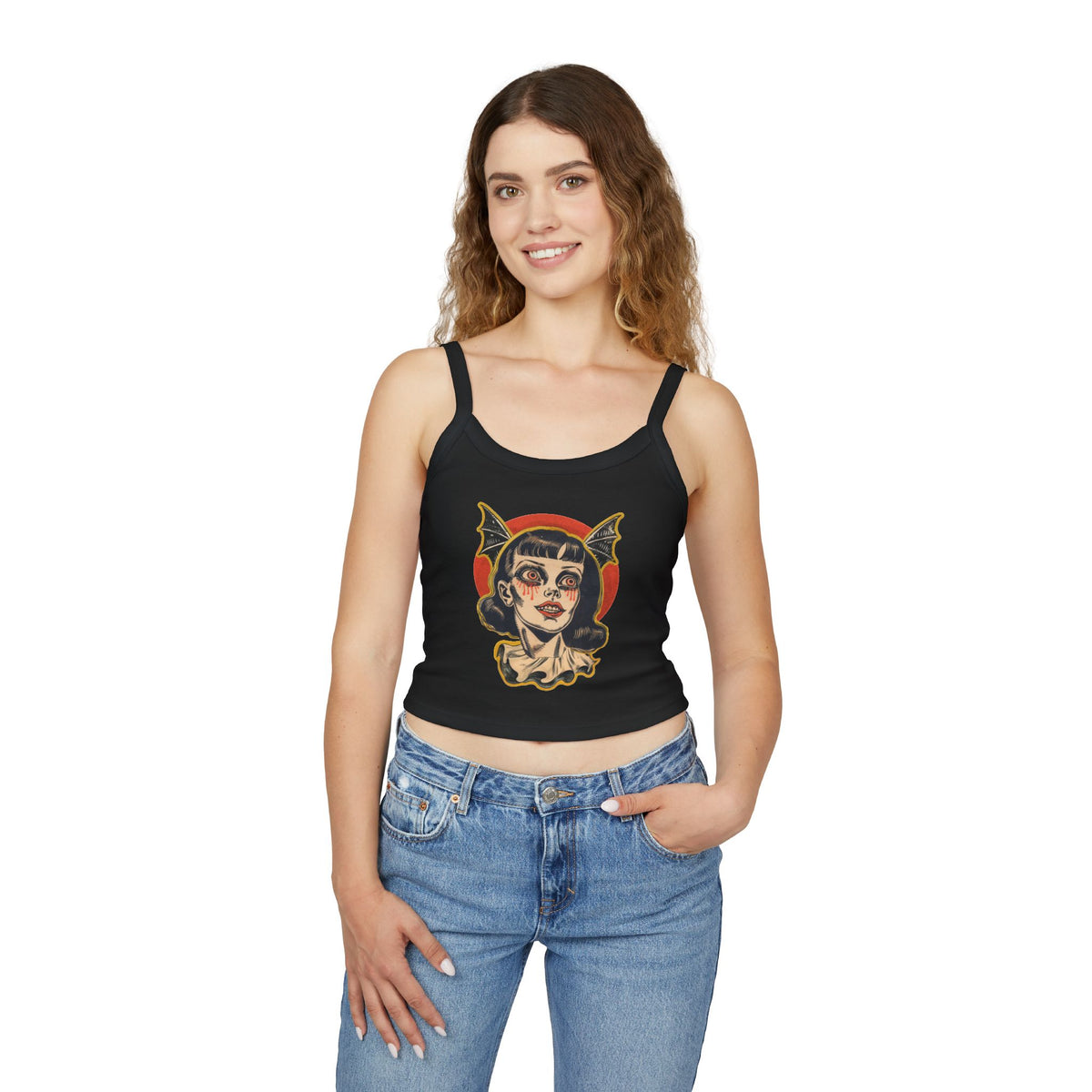 Vampire Bat Girl Tank Top