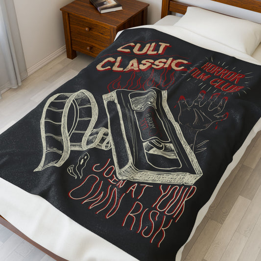 Cult Classic Horror Film Blanket