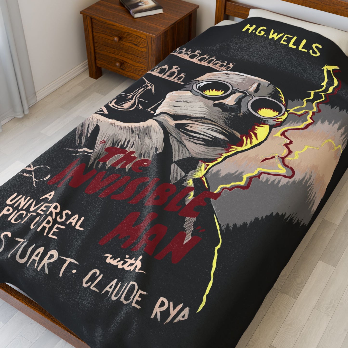 Invisible Man Blanket | Horror Movie Home Decor