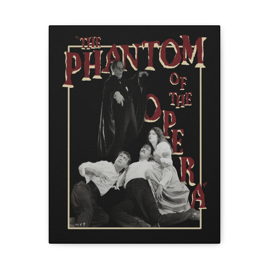 Phantom of the Opera Canvas Print | Horror Movie Wall Art