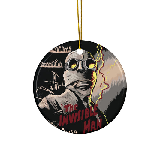 Invisible Man Christmas Ornament | Horror Movie Home Decor