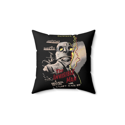 Invisible Man Pillow | Horror Movie Home Decor