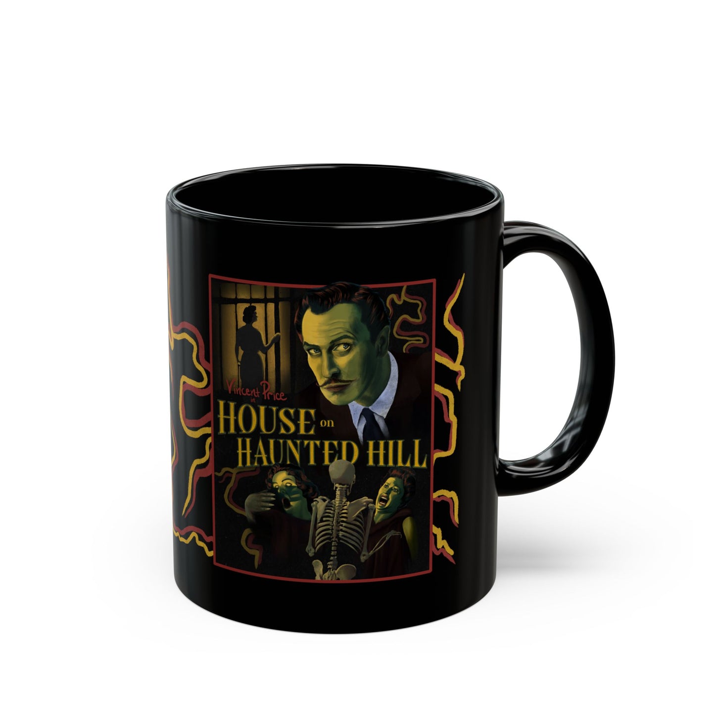 House on Haunted Hill Mug | Horror Movie Coffee Cup