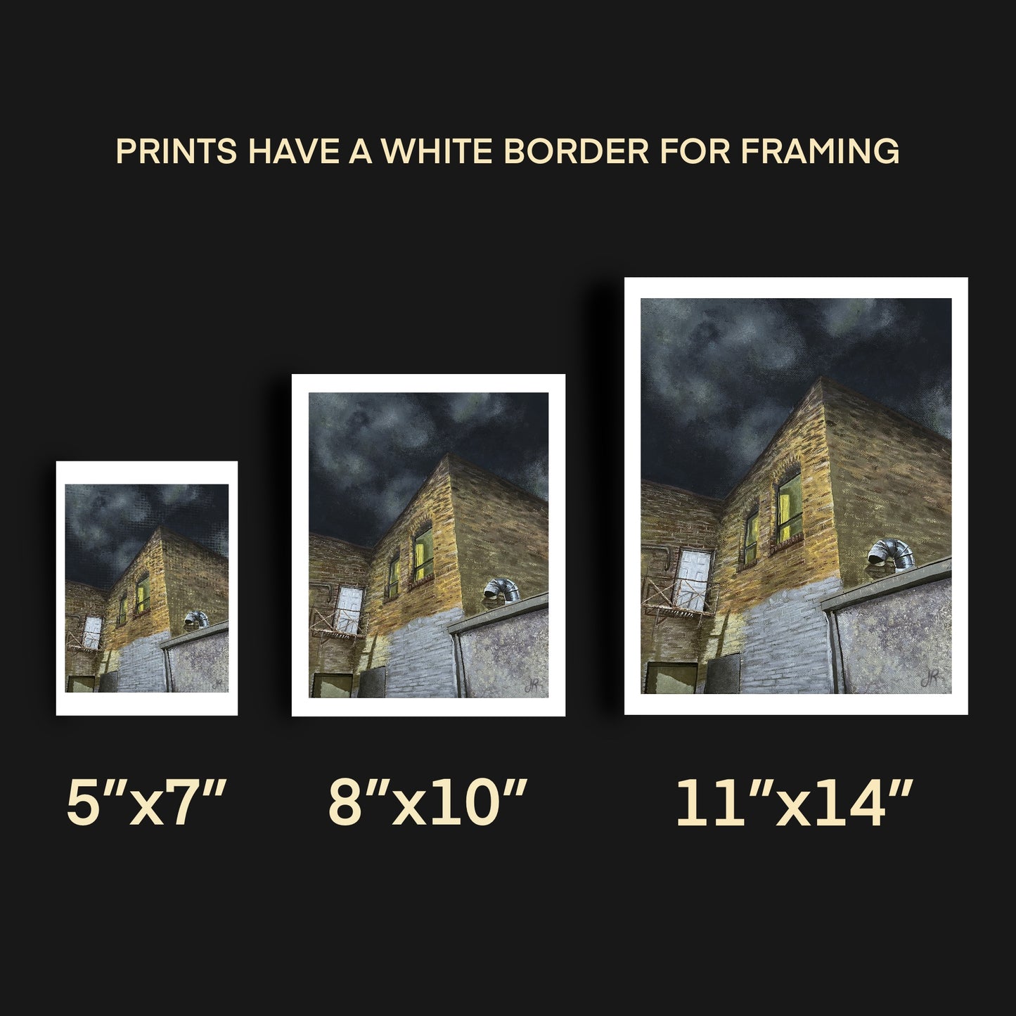 “Shades Alley” Matte Print