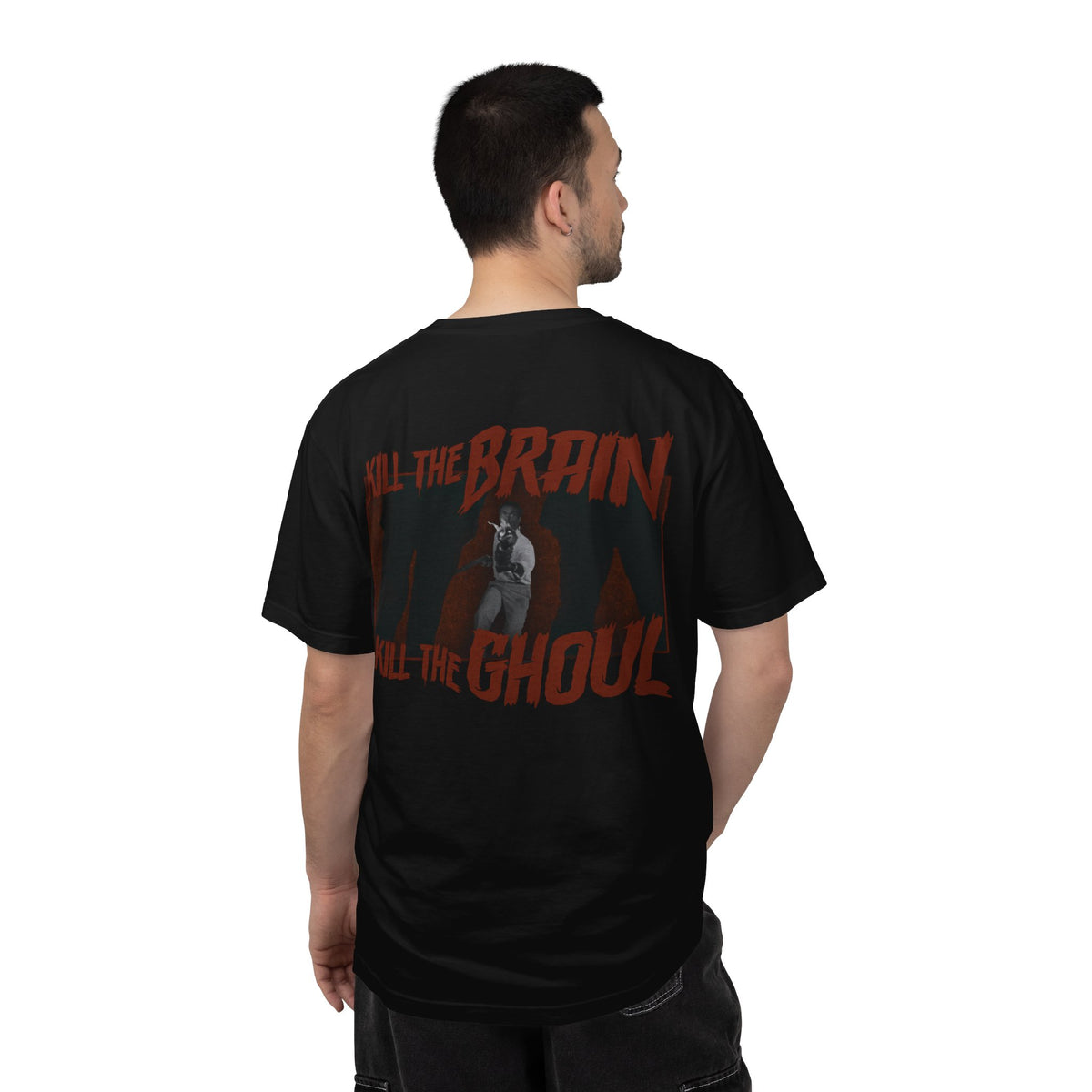 Night of the Living Dead T-shirt | Kill the Brain Ghoul Graphic