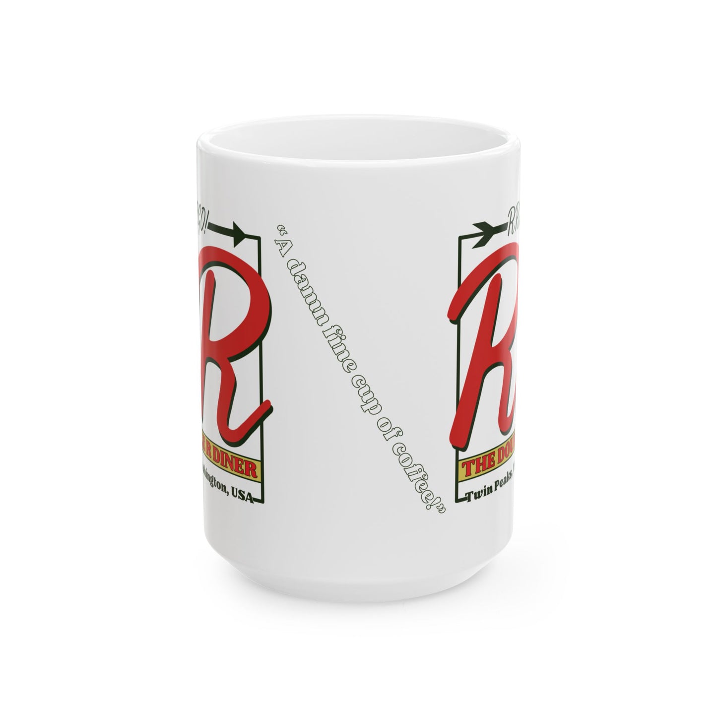 Double R  Diner Coffee Mug | Twin Peaks Merch