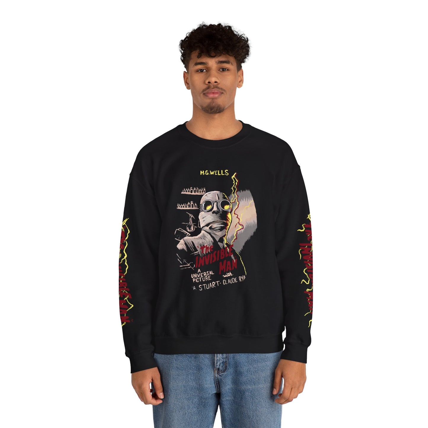 Invisible Man Sweatshirt | Horror Movie Clothing
