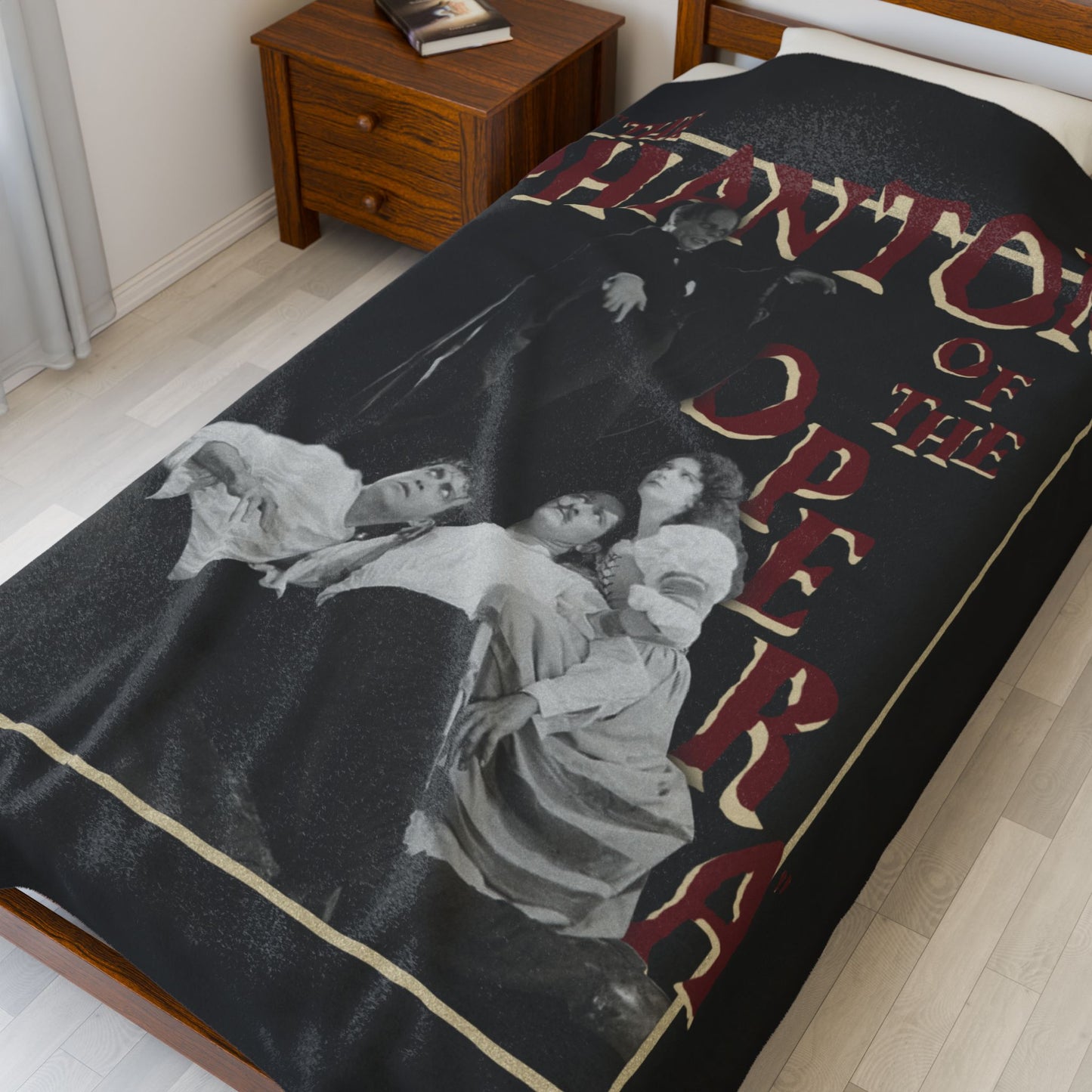 Phantom of the Opera Blanket | Horror Movie Home Decor