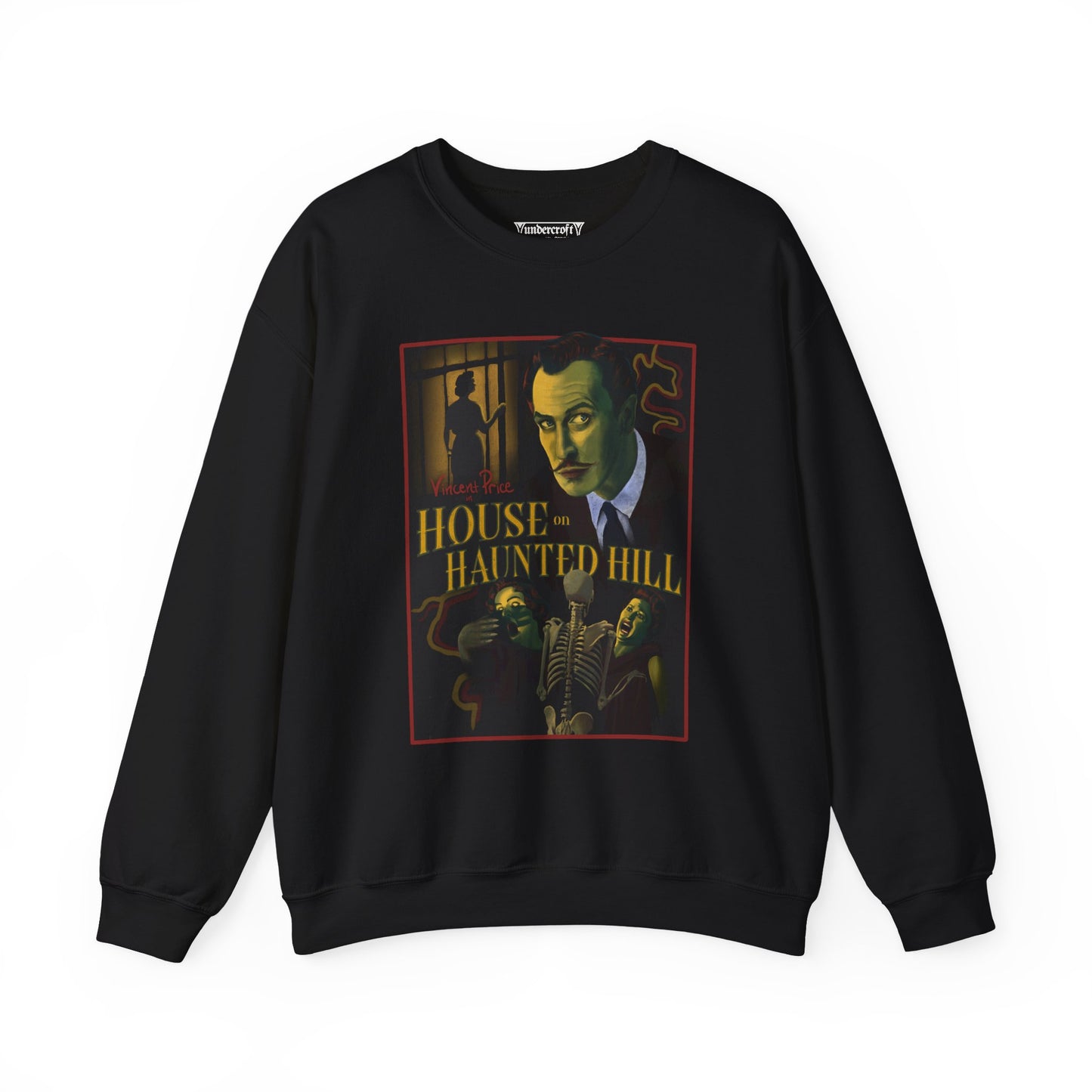 House on Haunted Hill Sweatshirt | Horror Movie Clothing