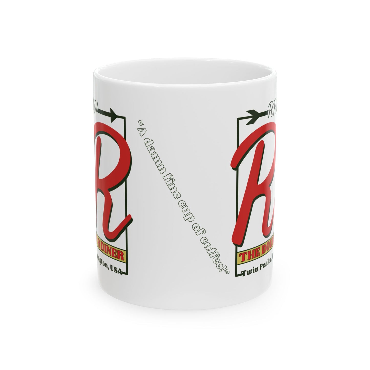 Double R  Diner Coffee Mug | Twin Peaks Merch