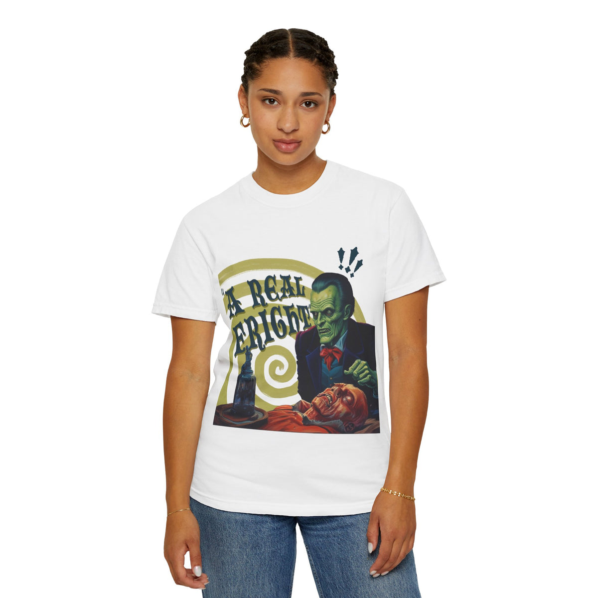 Vintage Monster Graphic T-shirt | Horror Retro Tee