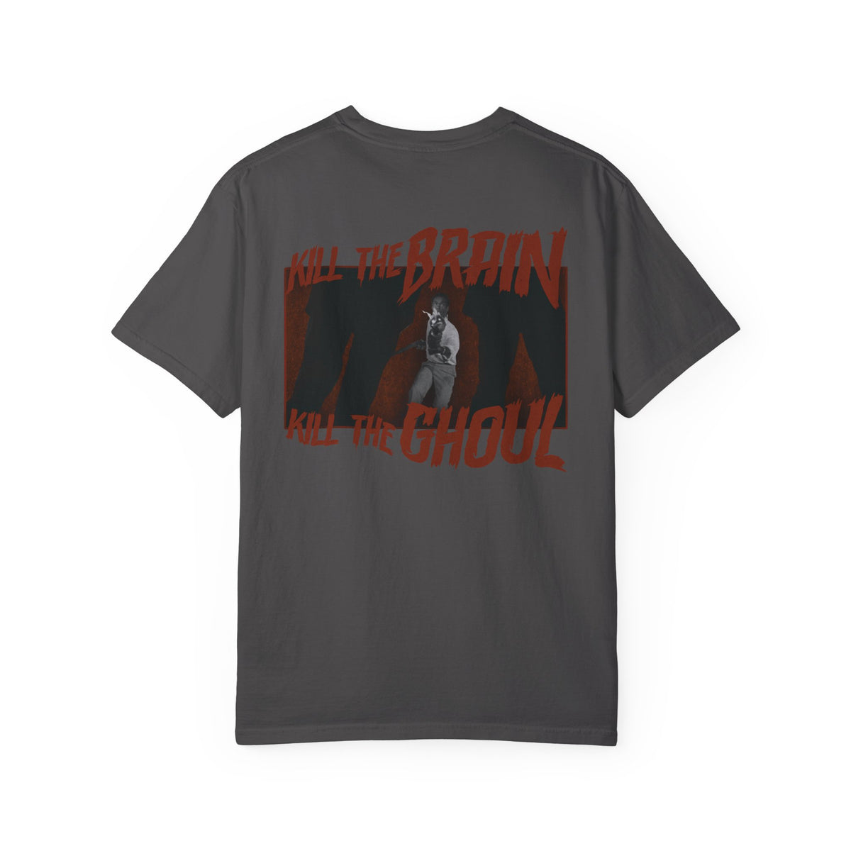 Night of the Living Dead T-shirt | Kill the Brain Ghoul Graphic