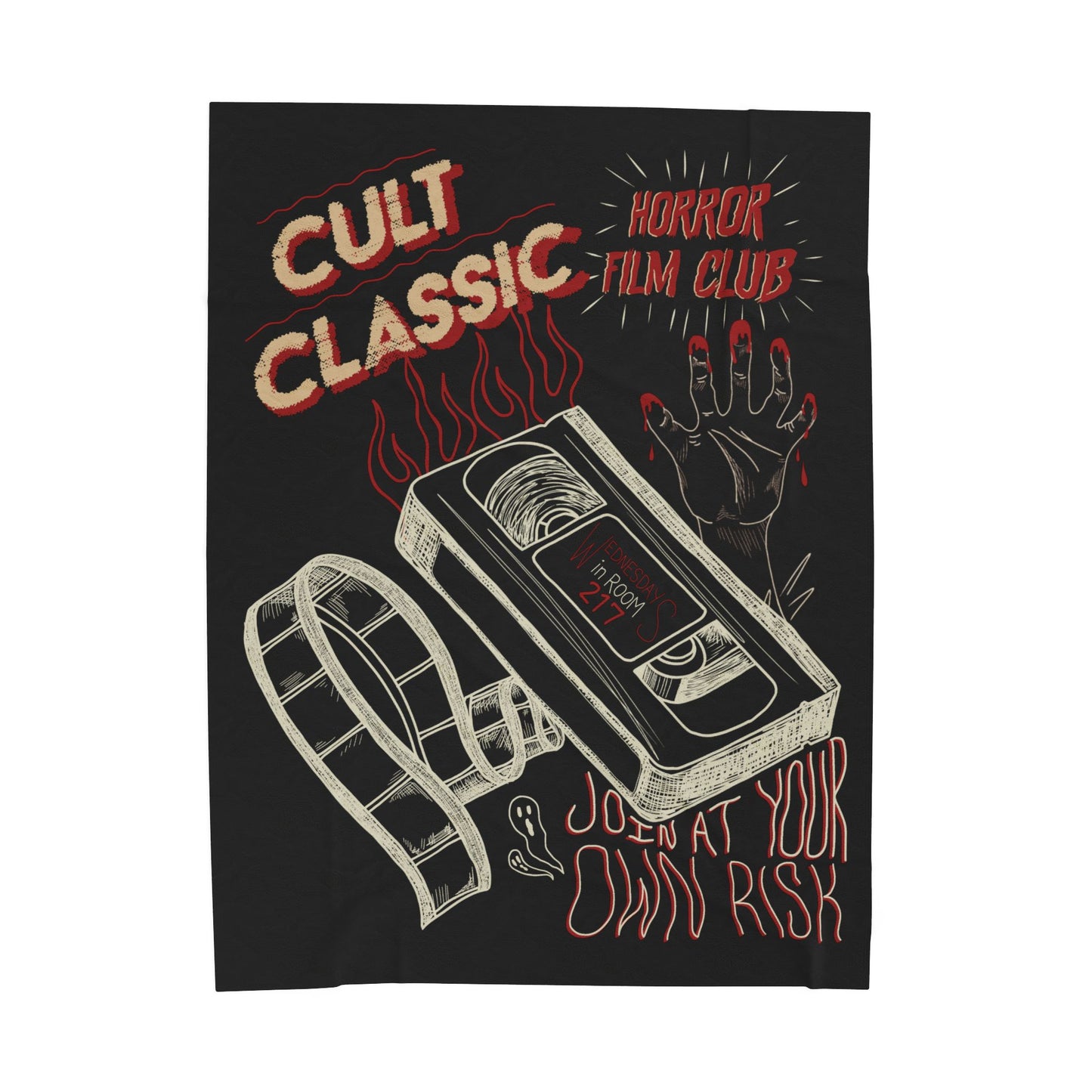 Cult Classic Horror Film Blanket