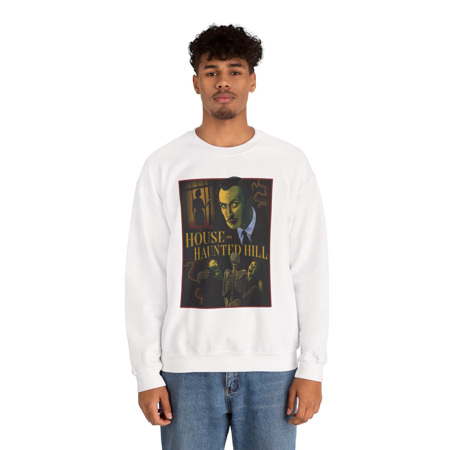 House on Haunted Hill Sweatshirt | Horror Movie Clothing