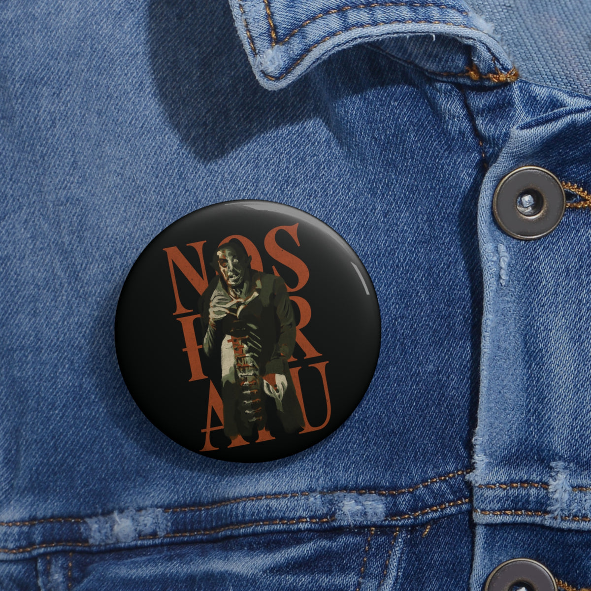 Nosferatu Vampire Pin Button | Horror movie lapel pin, Gothic accessory