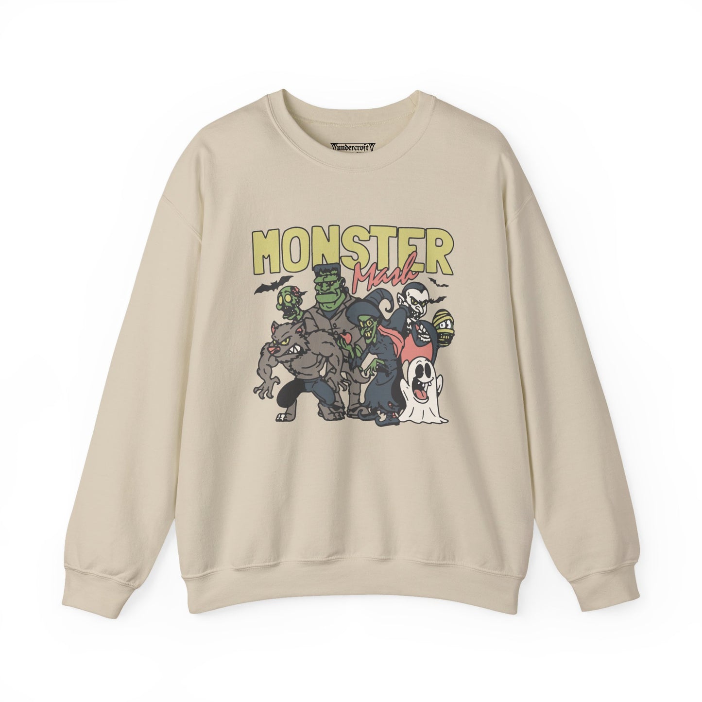 Monster Mash Crewneck Sweatshirt | Vintage Halloween Clothing