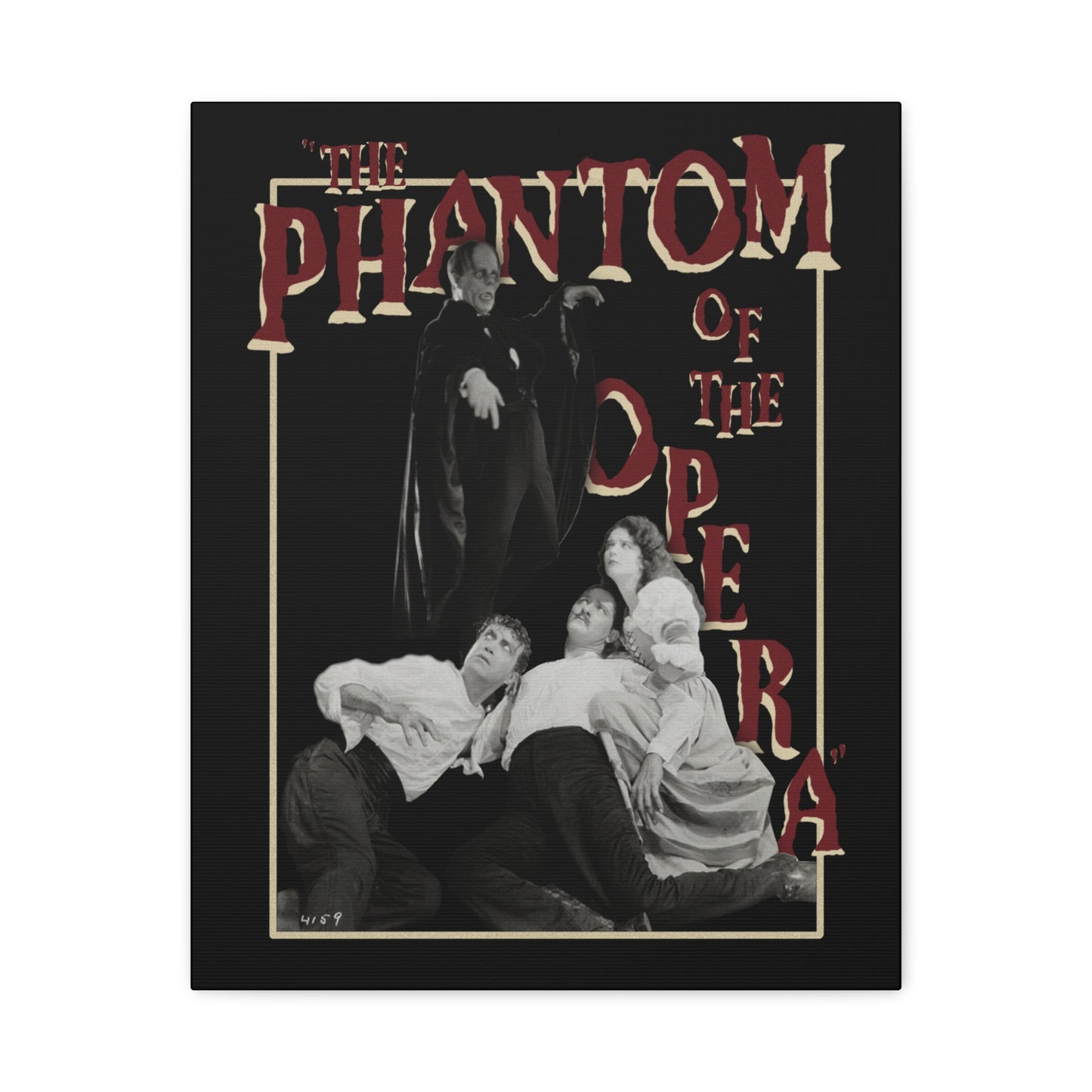 Phantom of the Opera Canvas Print | Horror Movie Wall Art