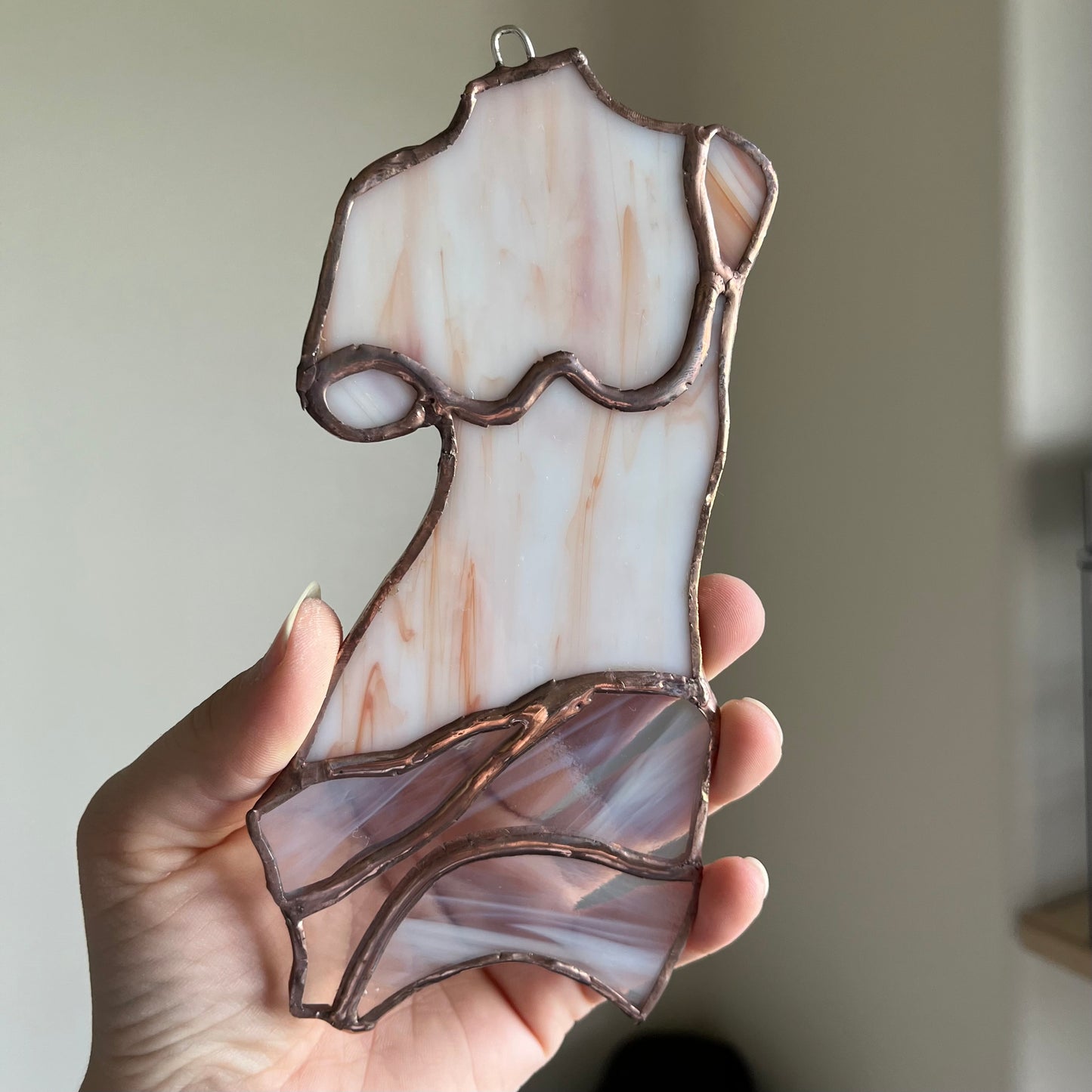 Goddess Stained Glass (Peachy Color)