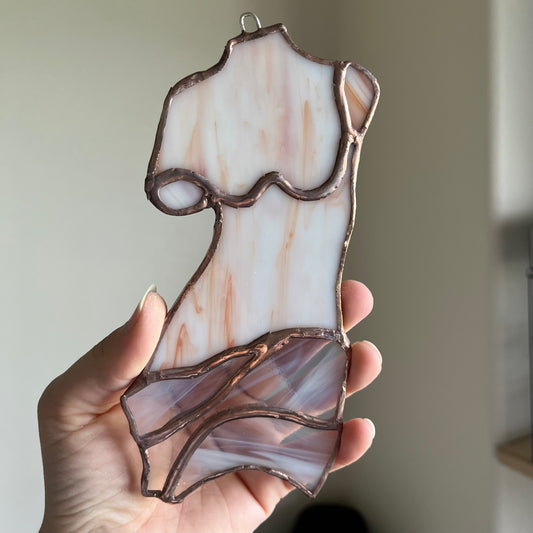 Goddess Stained Glass (Peachy Color)