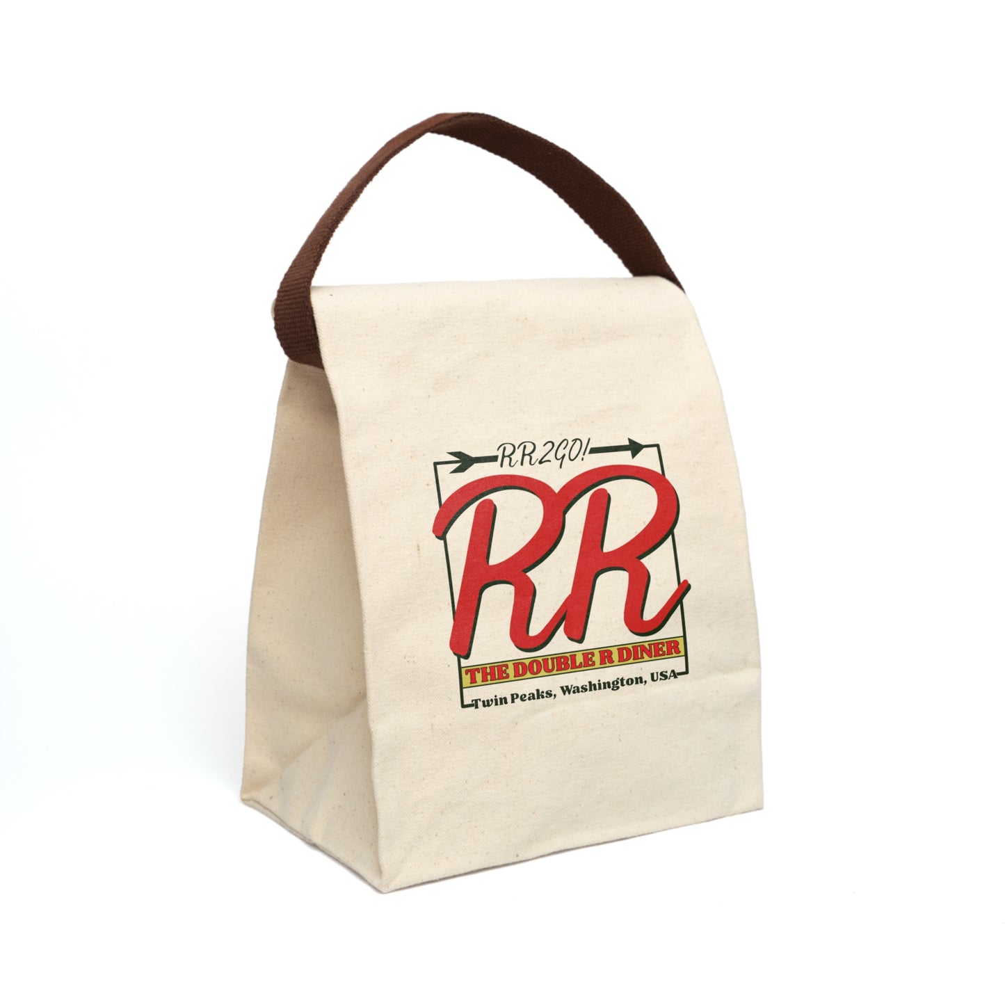 Double R Canvas Lunch Bag | Twin Peaks Tote Bag