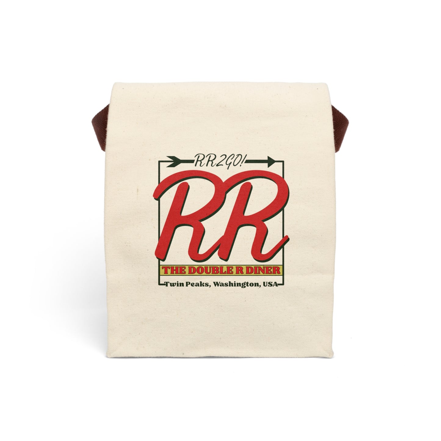 Double R Canvas Lunch Bag | Twin Peaks Tote Bag