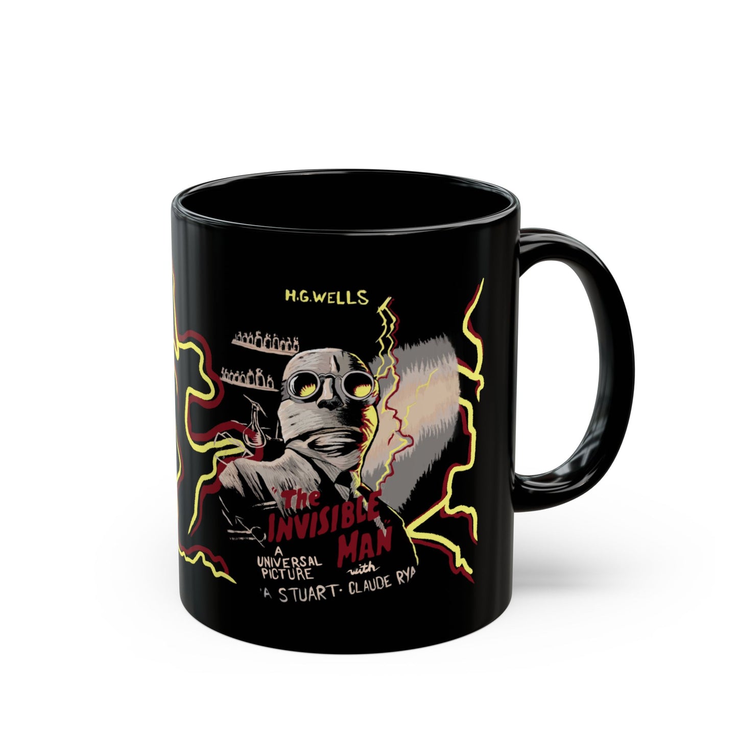 Invisible Man Coffee Mug | Horror Movie Home Decor