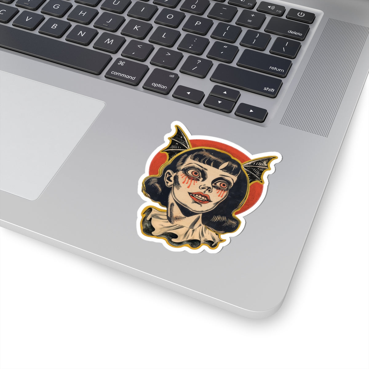 Vampire Bat Girl Sticker