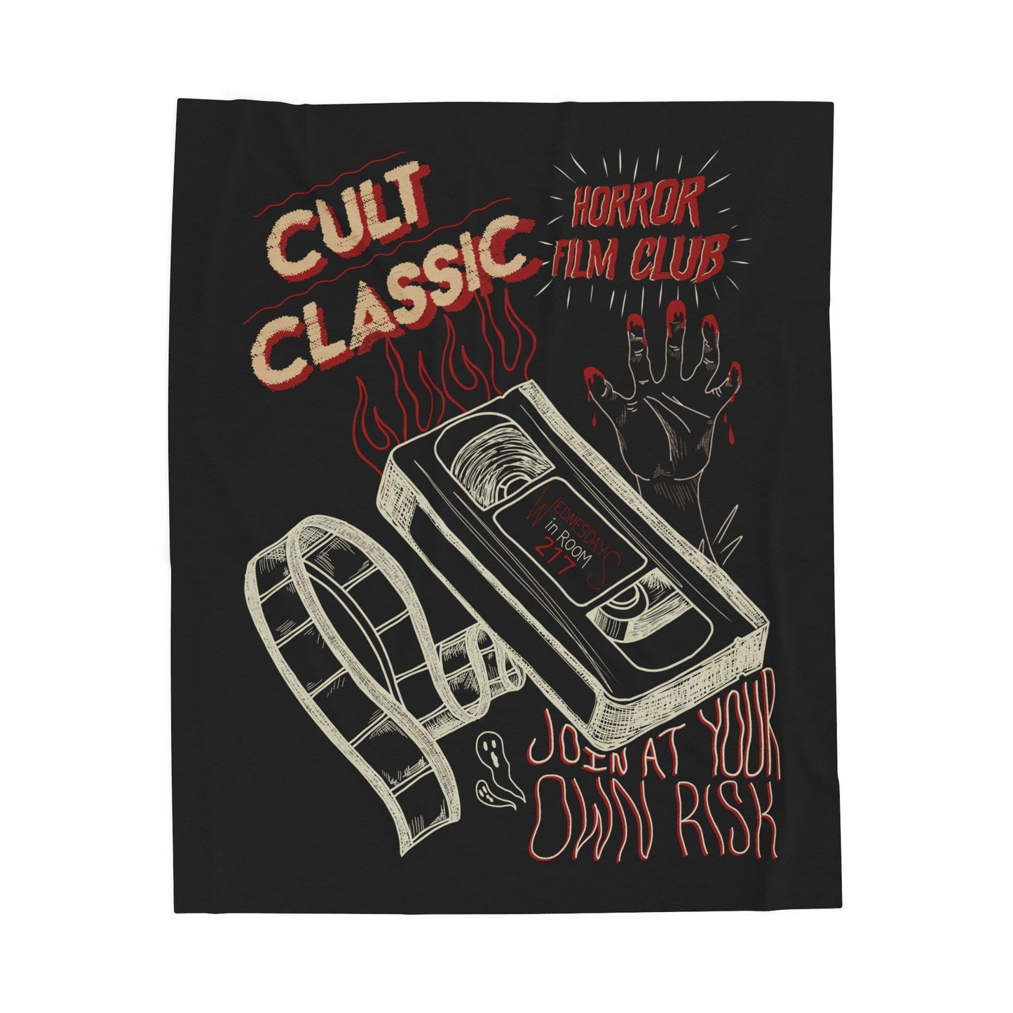 Cult Classic Horror Film Blanket