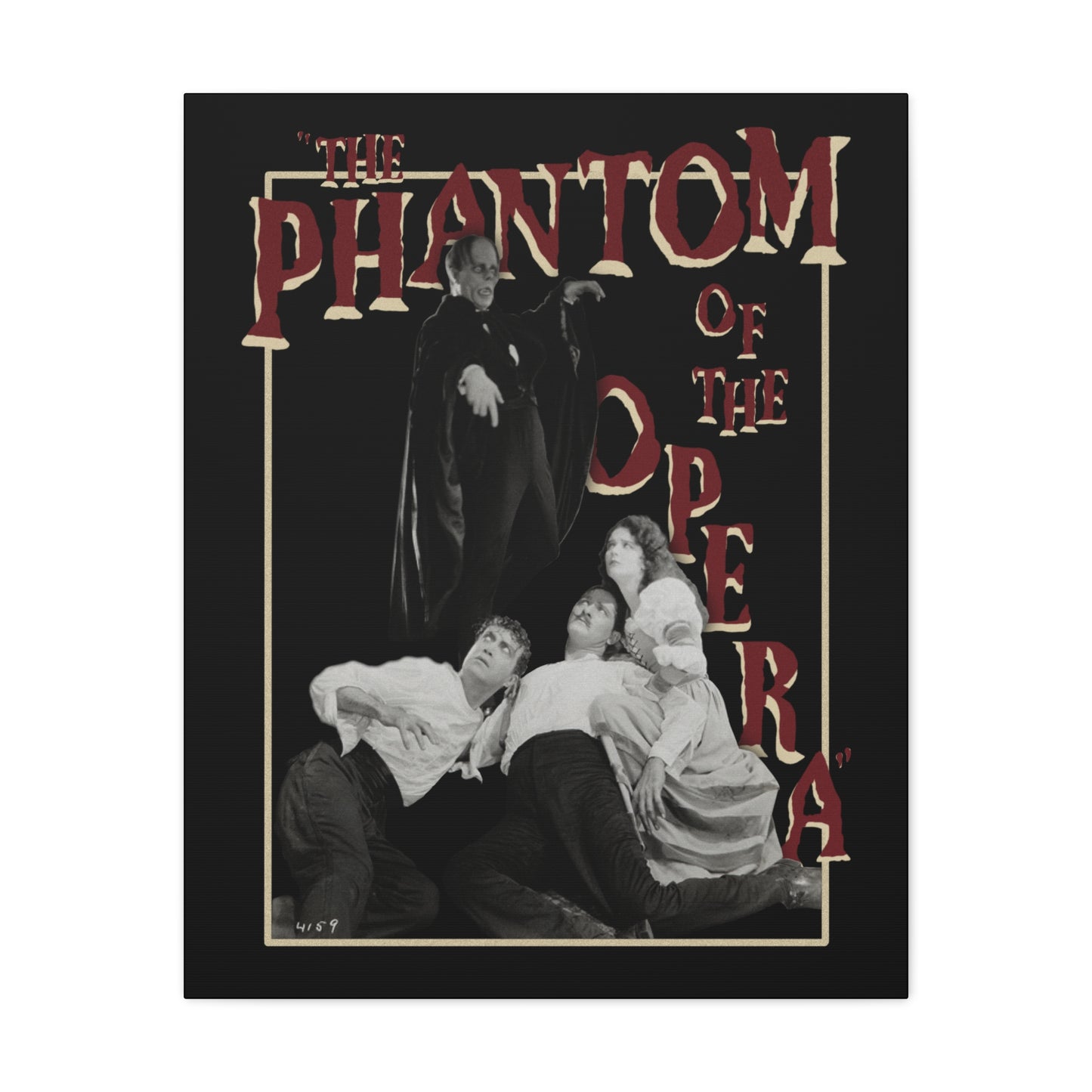 Phantom of the Opera Canvas Print | Horror Movie Wall Art