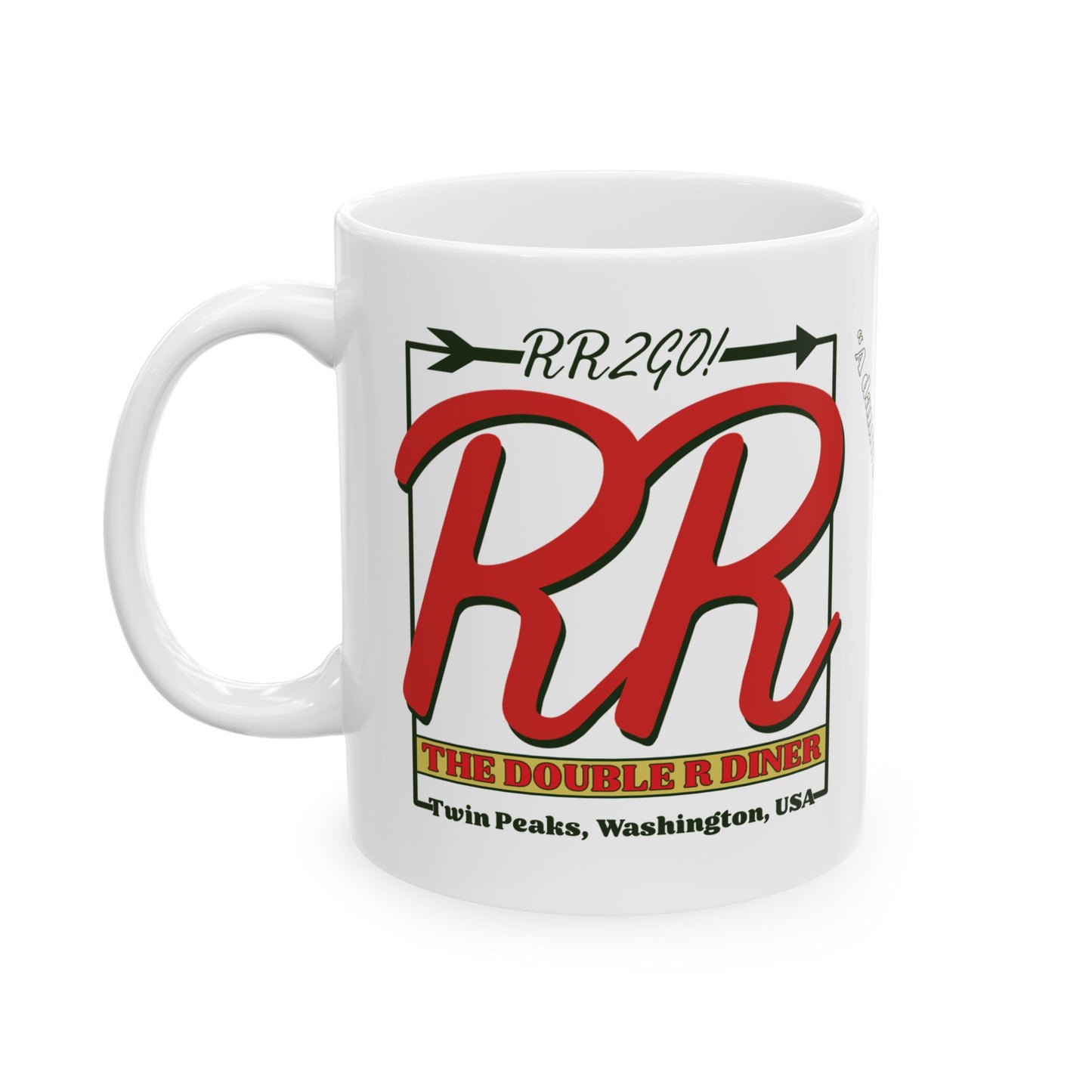 Double R  Diner Coffee Mug | Twin Peaks Merch