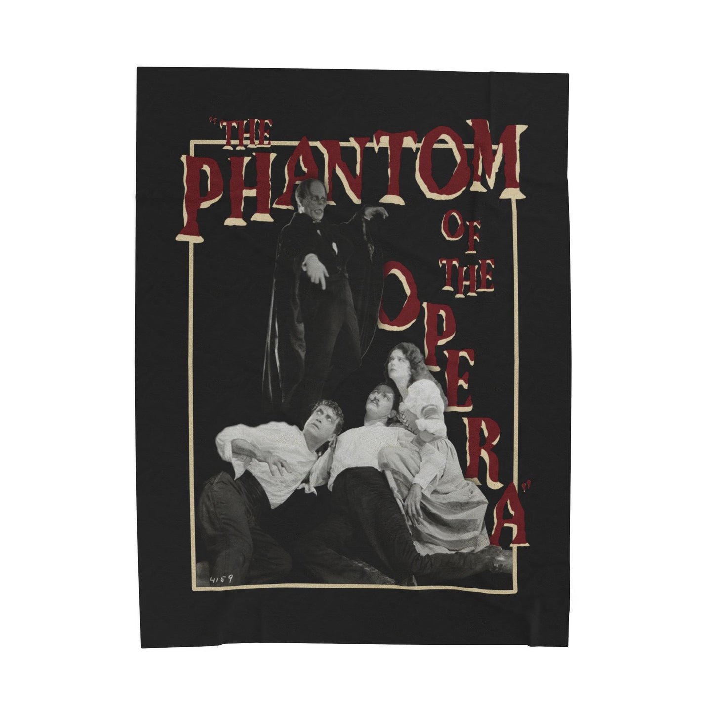 Phantom of the Opera Blanket | Horror Movie Home Decor