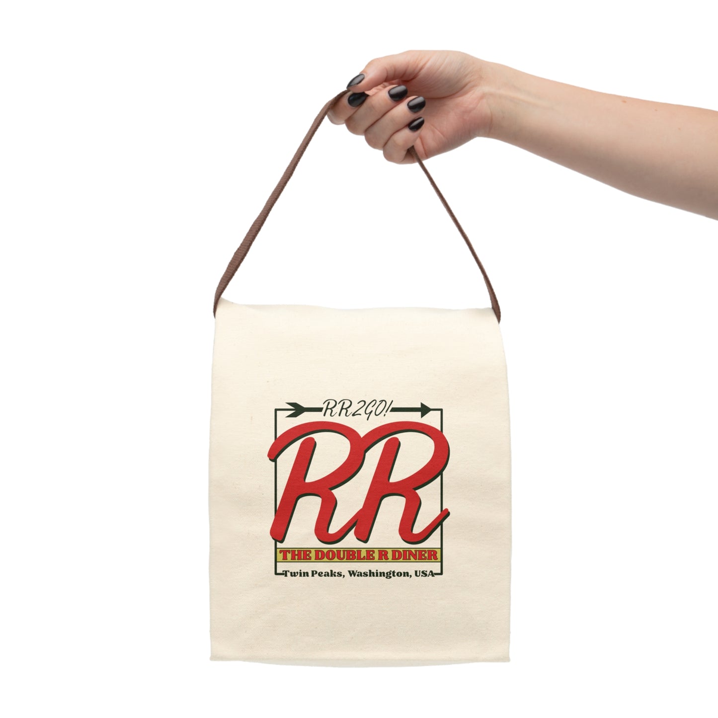 Double R Canvas Lunch Bag | Twin Peaks Tote Bag