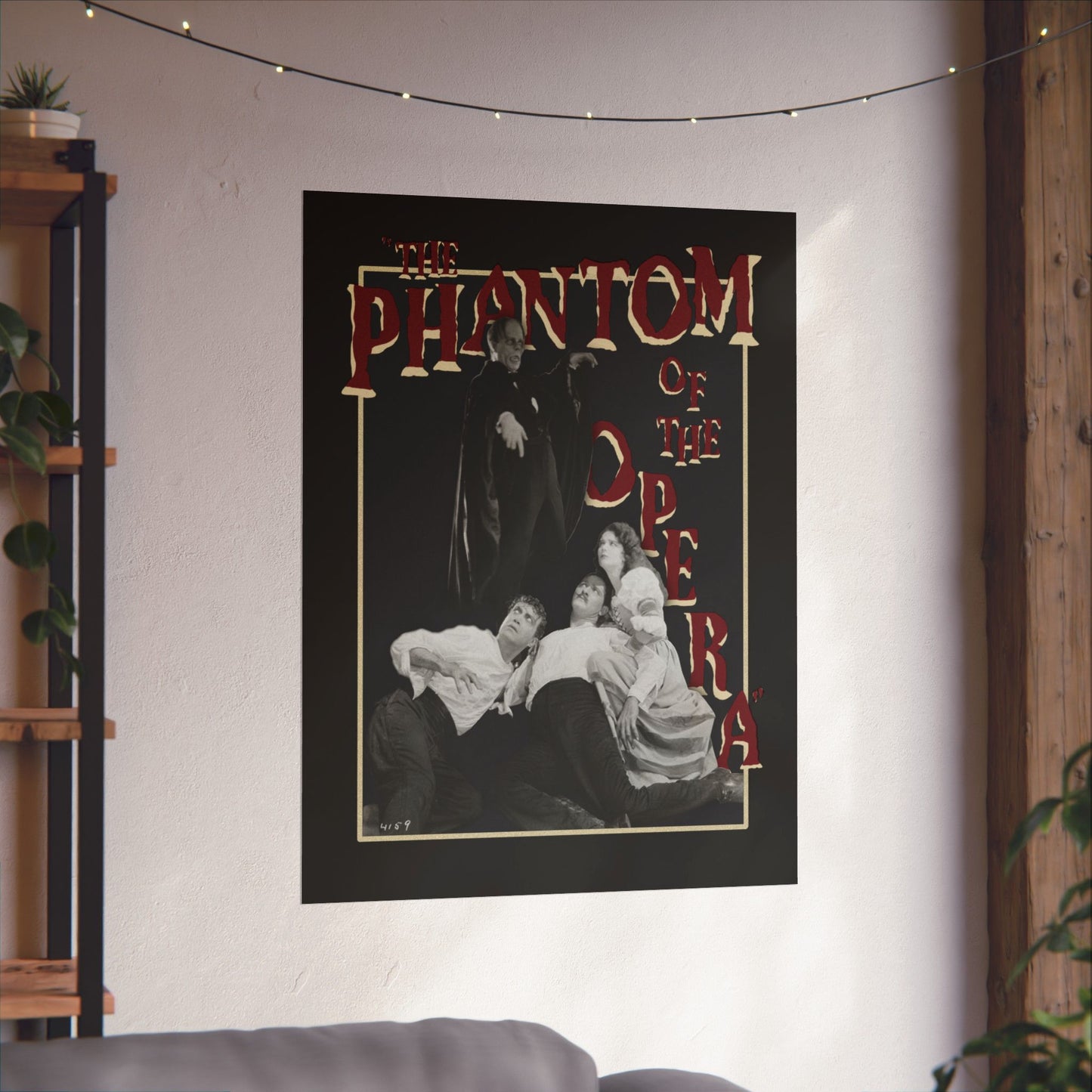 Phantom of the Opera Movie Poster | Classic Horror Wall Art