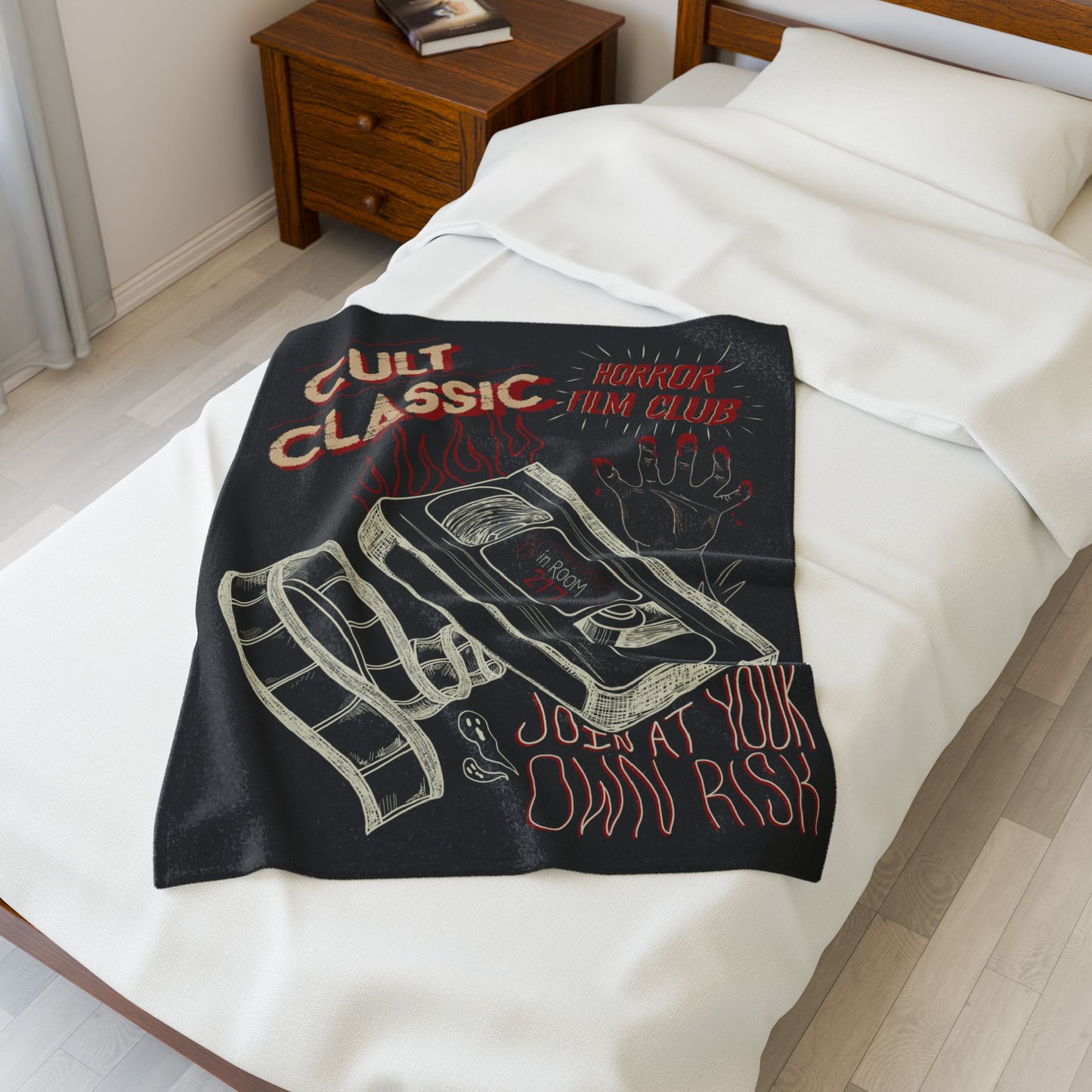 Cult Classic Horror Film Blanket