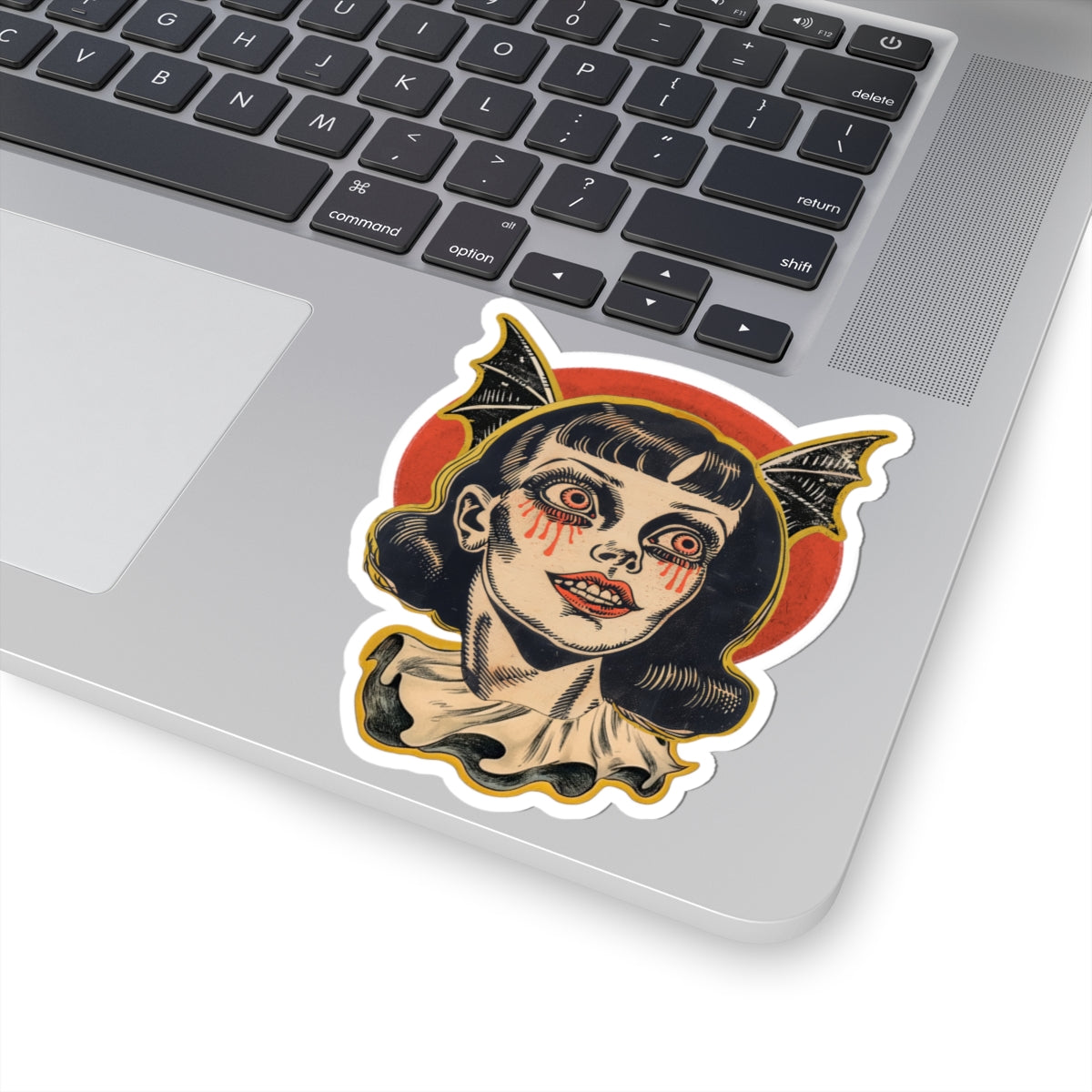 Vampire Bat Girl Sticker