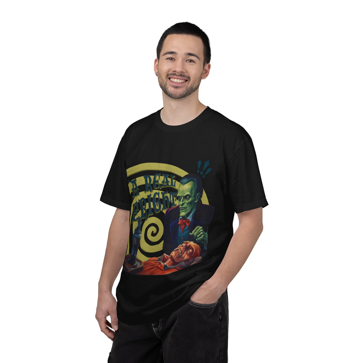 Vintage Monster Graphic T-shirt | Horror Retro Tee