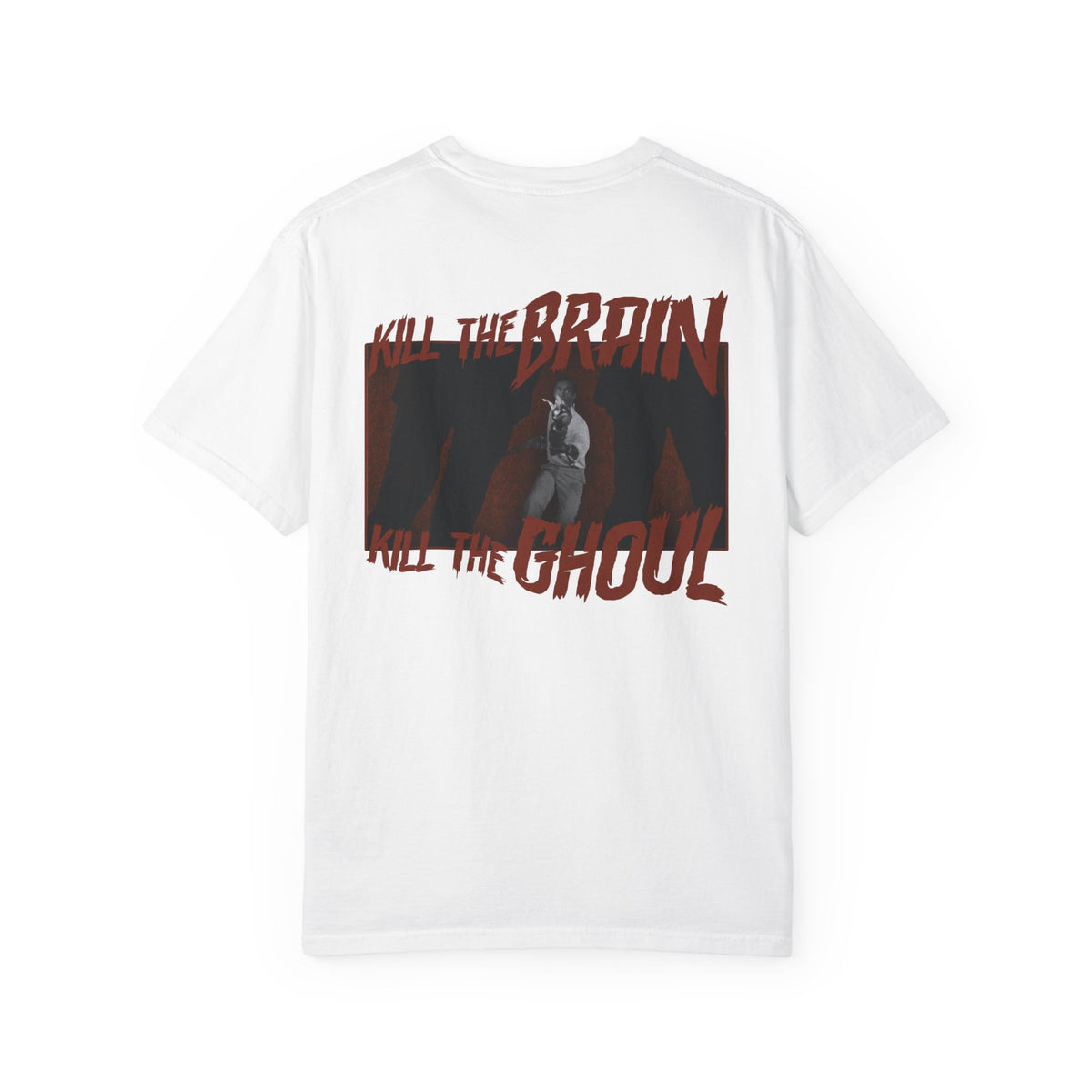 Night of the Living Dead T-shirt | Kill the Brain Ghoul Graphic
