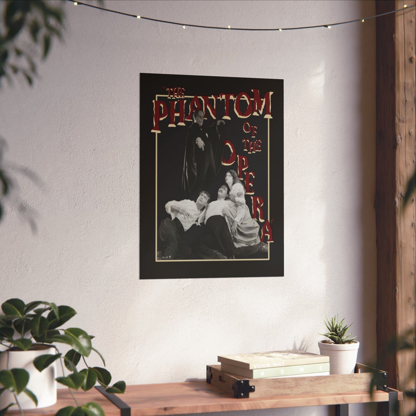 Phantom of the Opera Movie Poster | Classic Horror Wall Art