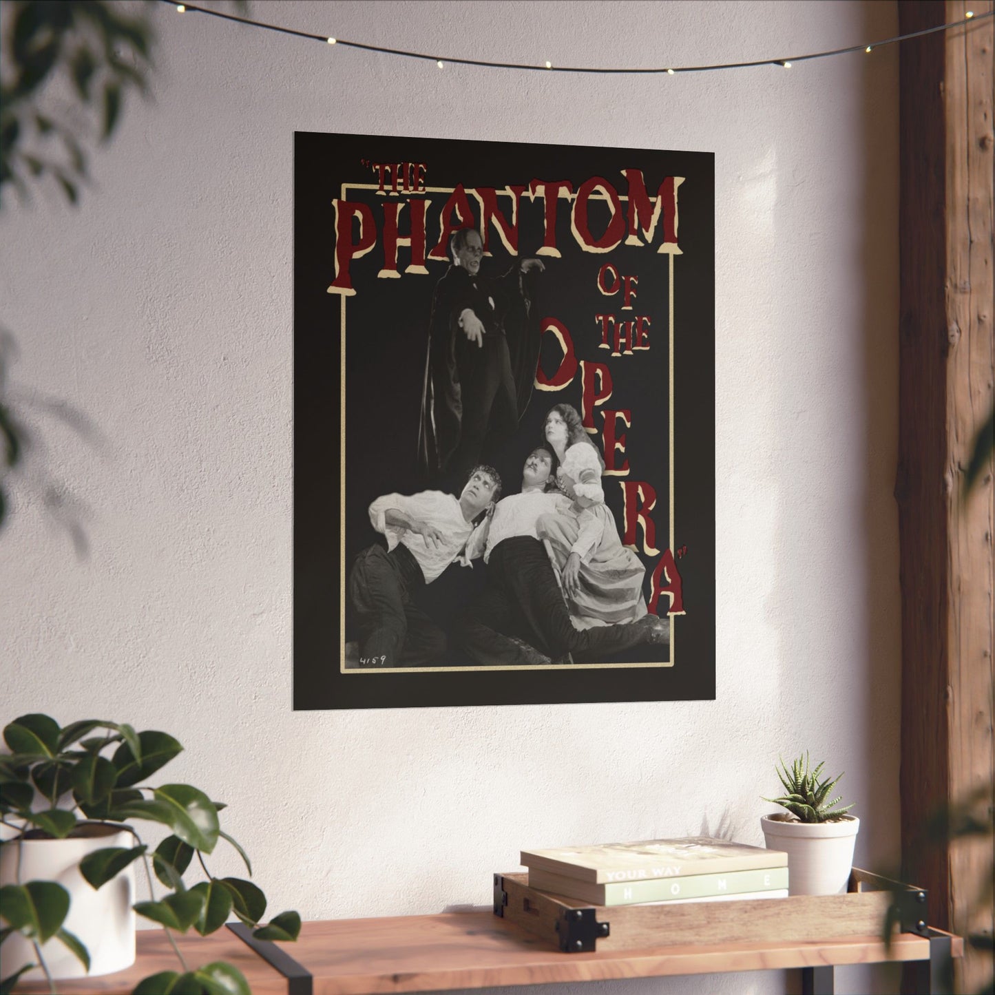 Phantom of the Opera Movie Poster | Classic Horror Wall Art