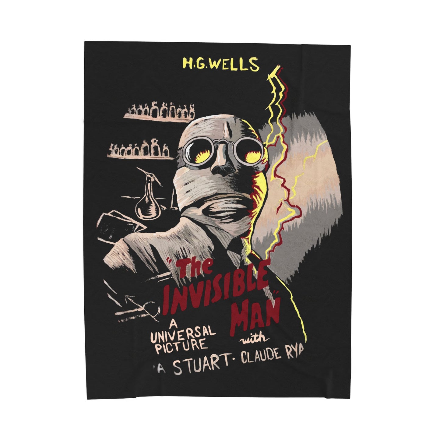 Invisible Man Blanket | Horror Movie Home Decor