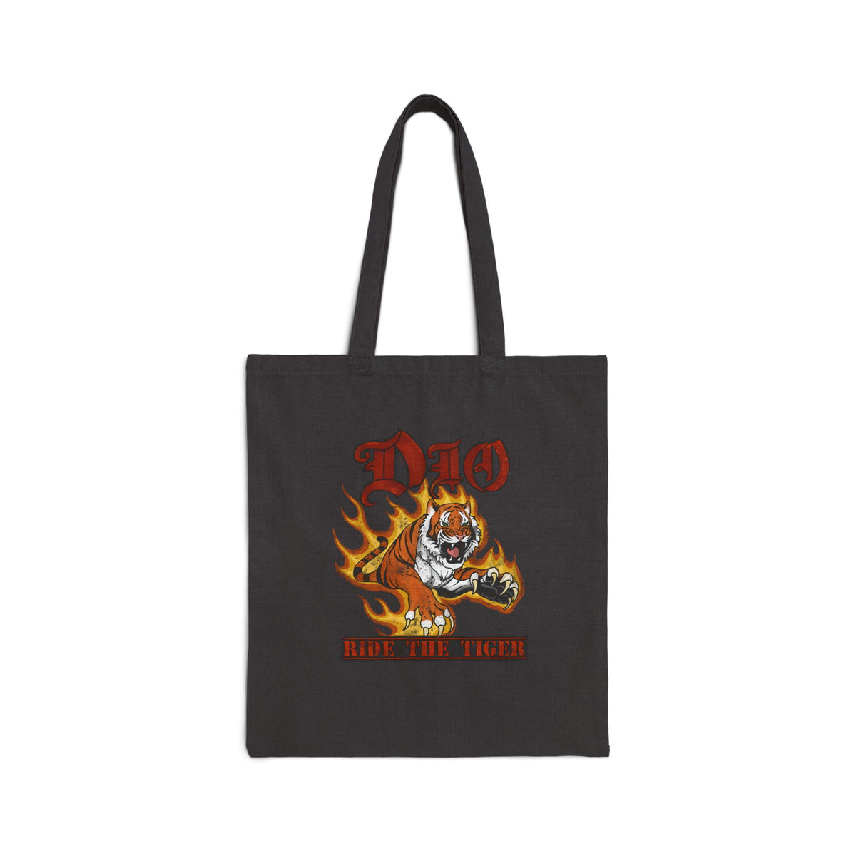 Flaming Tiger DIO Graphic Tote Bag