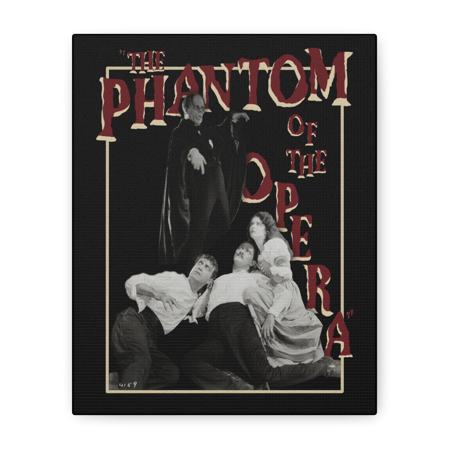 Phantom of the Opera Canvas Print | Horror Movie Wall Art