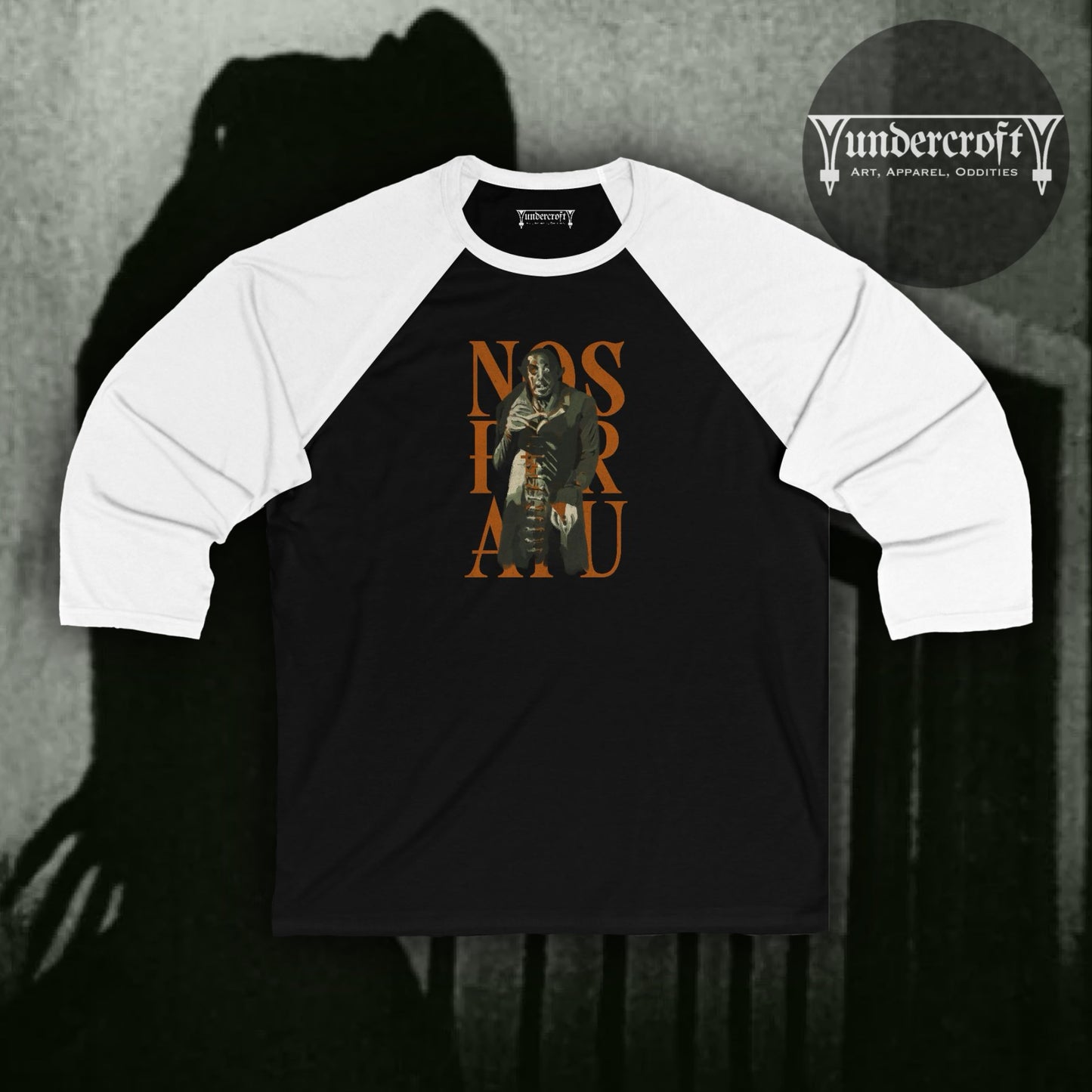 Nosferatu Baseball Tee | Classic Horror Movie Shirt