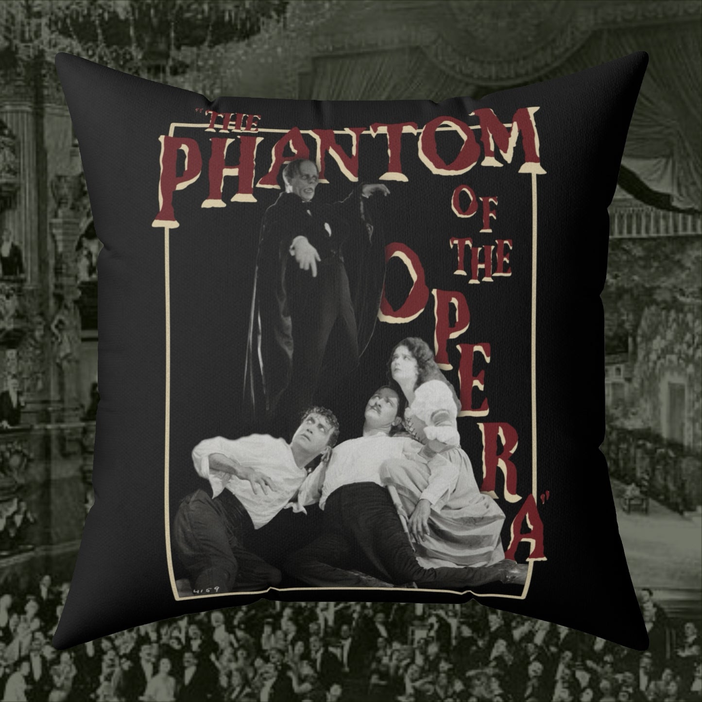 Phantom of the Opera Pillow | Horror Movie Home Decor
