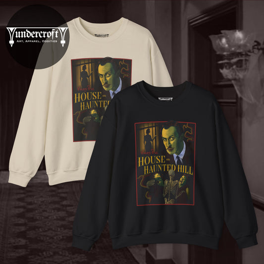 House on Haunted Hill Sweatshirt | Horror Movie Clothing