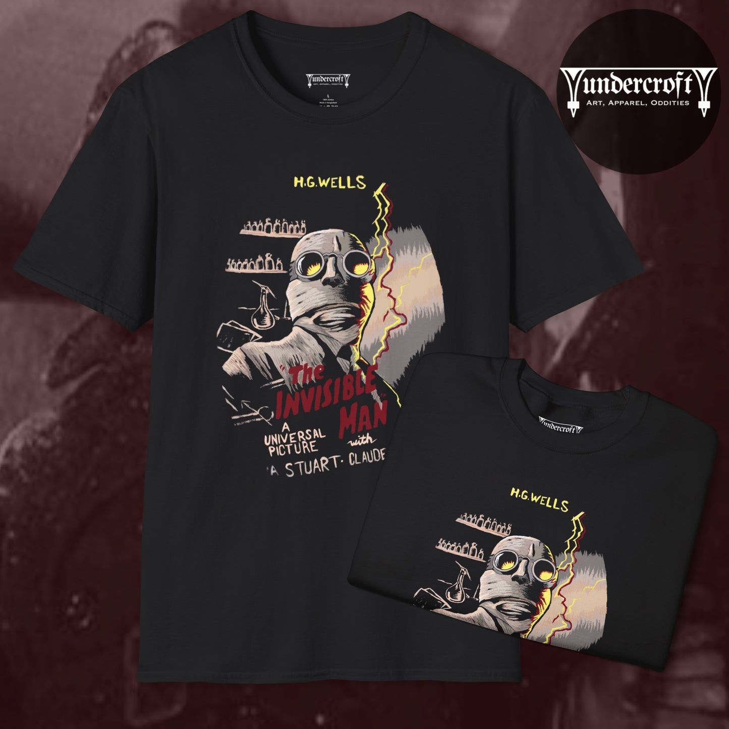 Invisible Man T-Shirt | Horror Movie Clothing