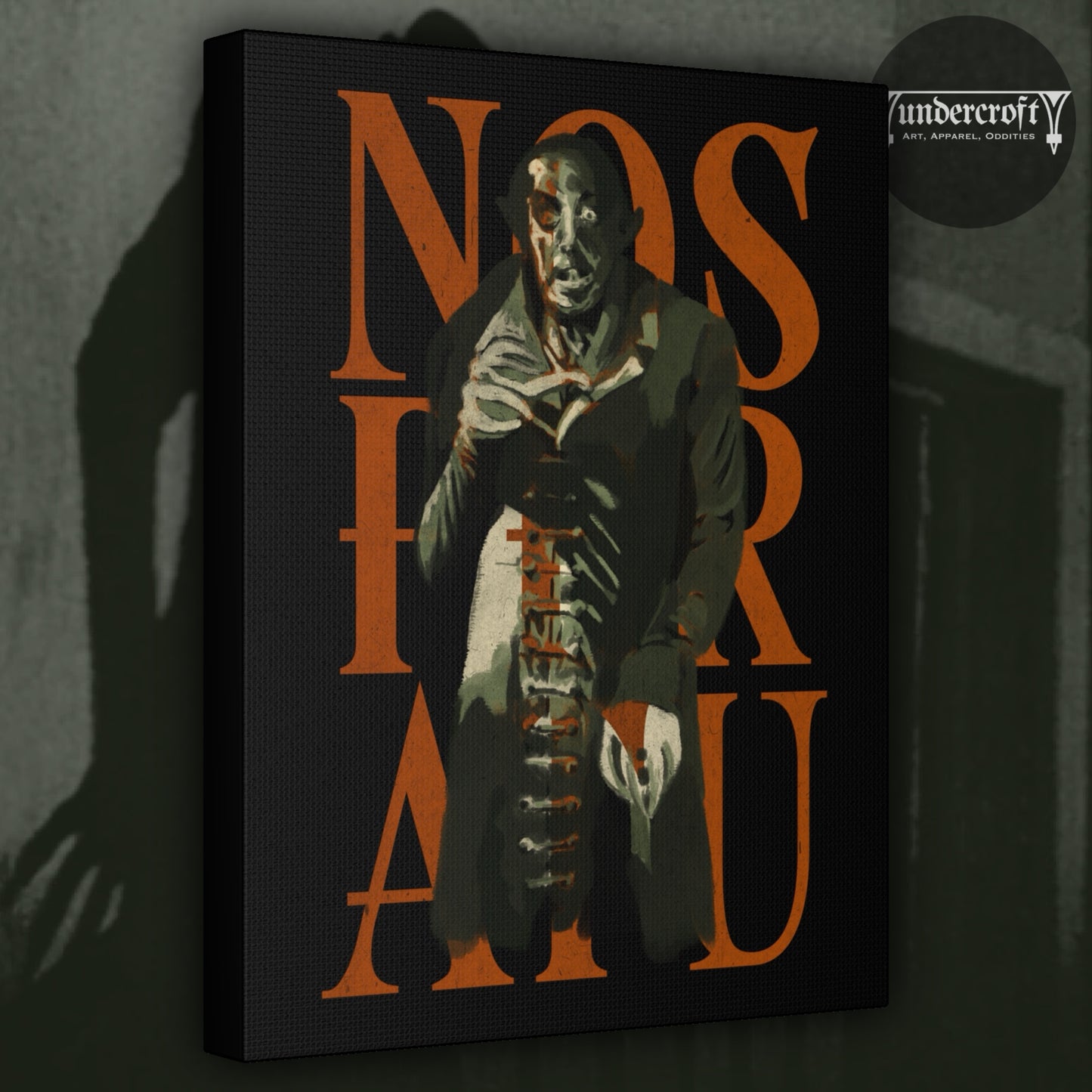 Nosferatu Canvas Print | Horror Movie Wall Art