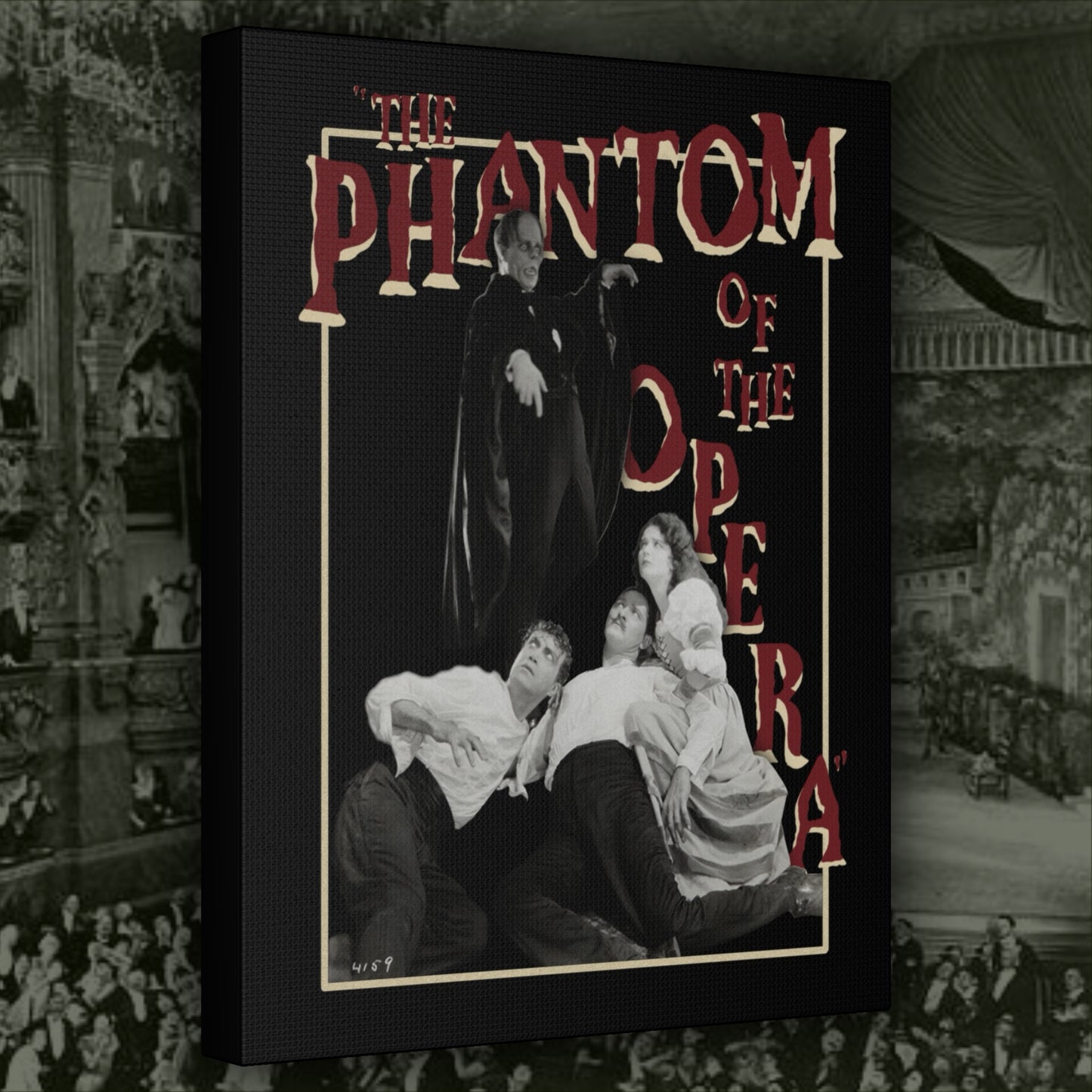 Phantom of the Opera Canvas Print | Horror Movie Wall Art